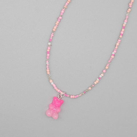 Gummy Bear Colorful Necklace