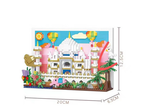 Scenic 3D Architecture Building Block