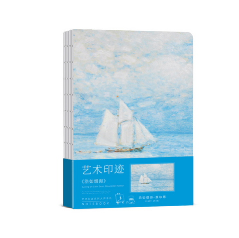 Impressionist Series Hardcover Blank Notebook