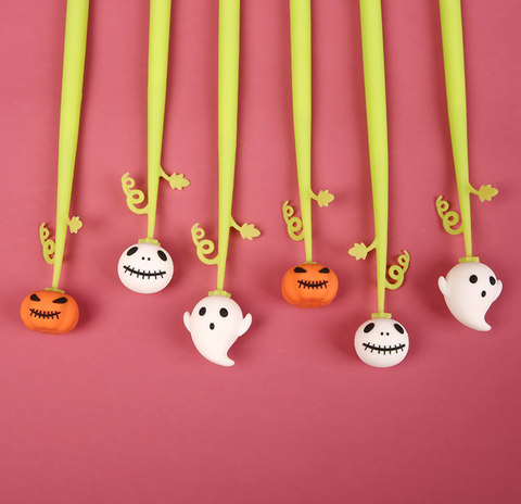 Jack O Lantern Gel Ink Pen Black 0.5mm