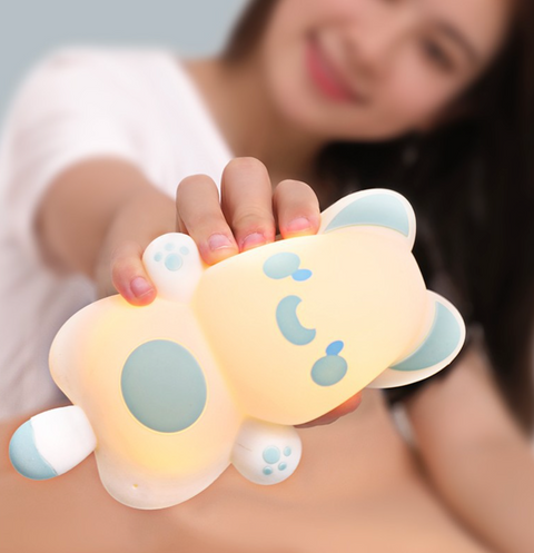 Screaming Cat Nightlight- Pink