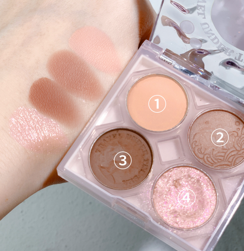 XIXI Four Color Eyeshadow Palette