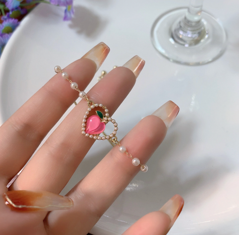 Pink Peach Bracelet