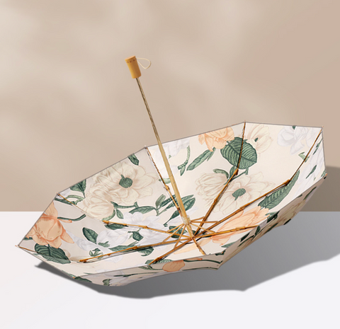 21" 8 Bone Beautiful Compact Umbrella