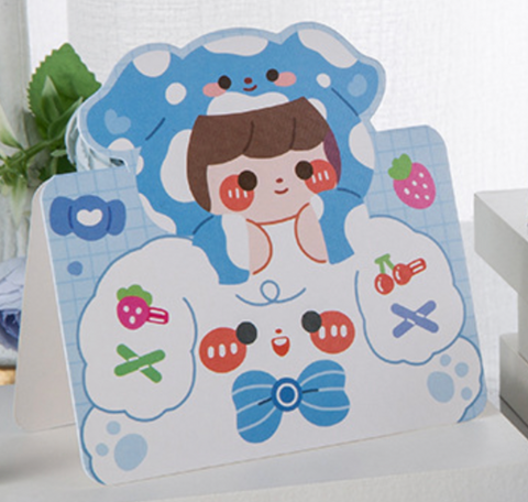 Cosplay Girl Card