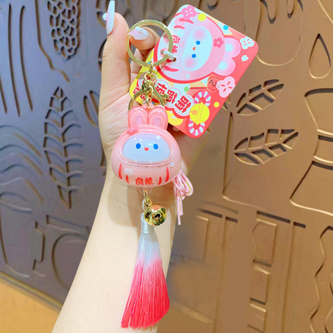 Rabbit Charming Keychain