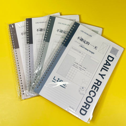 An Uncertain Day A5 Coil Notebook