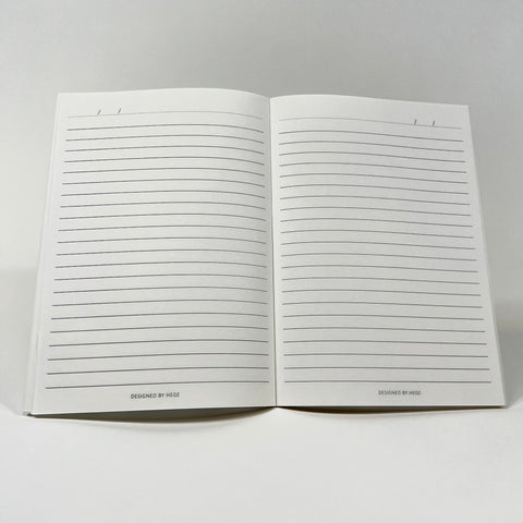 Lucky Blue Rabbit Blank Notebook