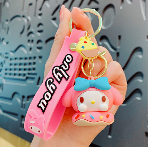 Sanrio Donut Keychain