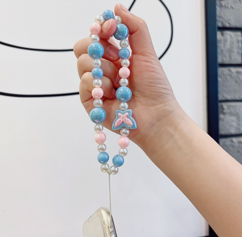 Pearl Butterfly Cellphone Charm