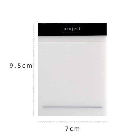 Translucent PET Sticky Note