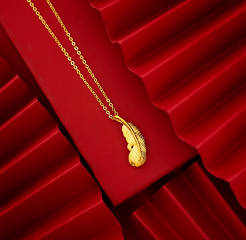 Gold Wing Necklace