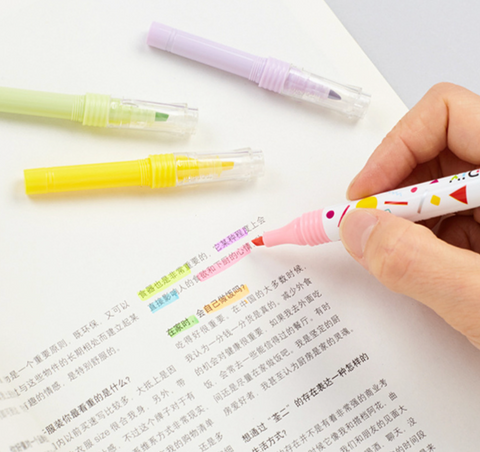 Monami Live Color Double End DIY Highlighter Marker Set