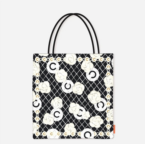 Square Spacious Canvas Tote