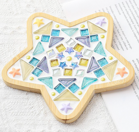 Star Mosaic Plate DIY