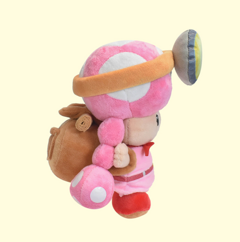 Toadette in Pink Small Plush 17cm