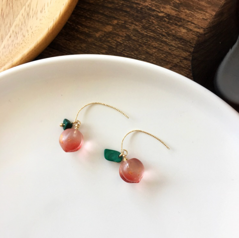 Peach Earring
