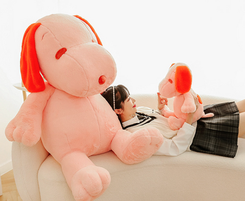 Pink Snoopy Plush 50cm