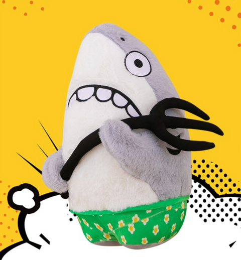 Pitchfork Shark Plush 35cm