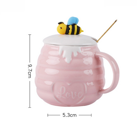 Honey Bee Ceramic Mug