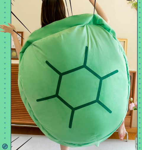 Green Turtle Wearable Cushion 150cm
