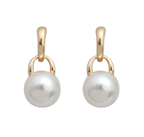 Pearl Chain Earring