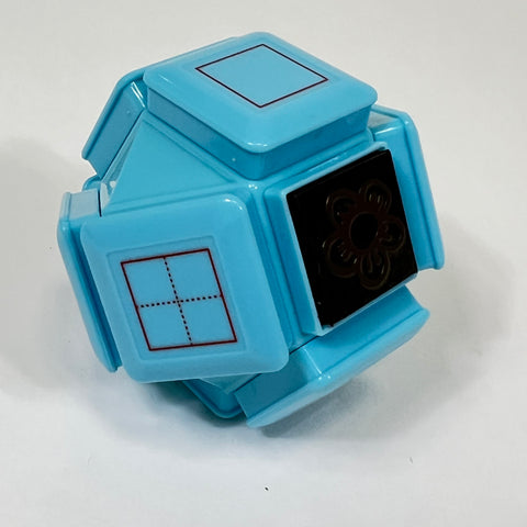 Ten Sided Red Stamp