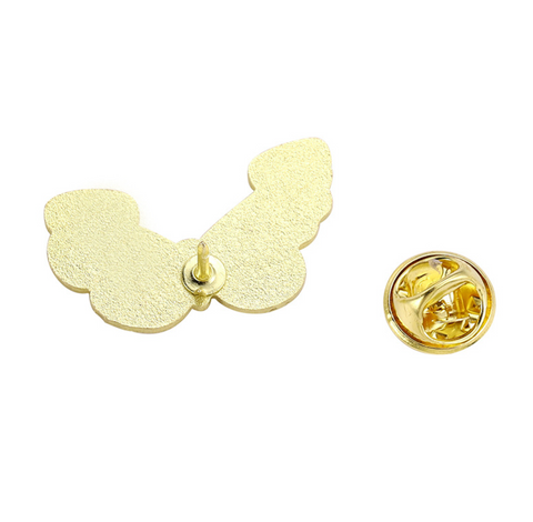 Butterfly Pronoun Pin