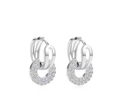 Micro Stud Crystal Earring