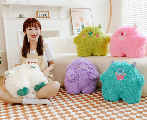 Cute Furry Monster Plush 45cm