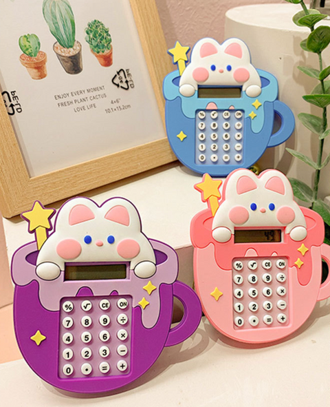 Bunny Calculator Keychain