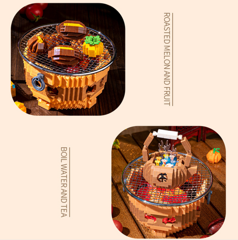 Stove Boiled Tea Building Blocks