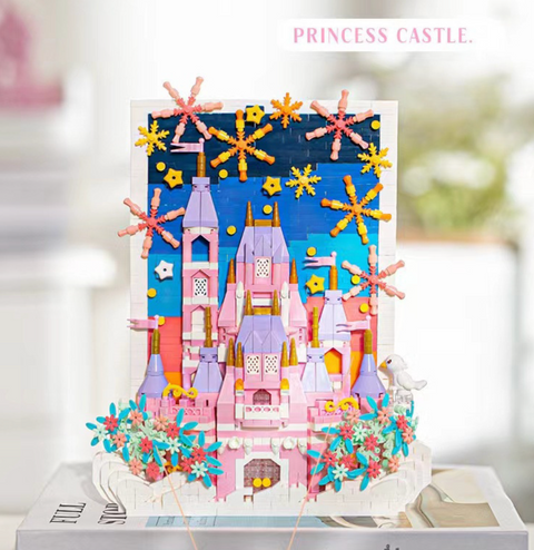 Scenic 3D Architecture Building Block