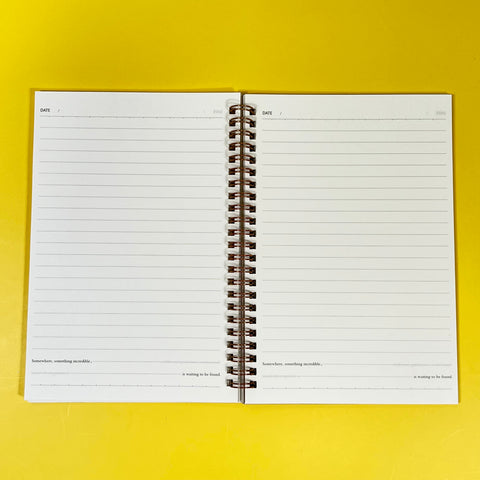 Journey Notes A5 Coil Notebook