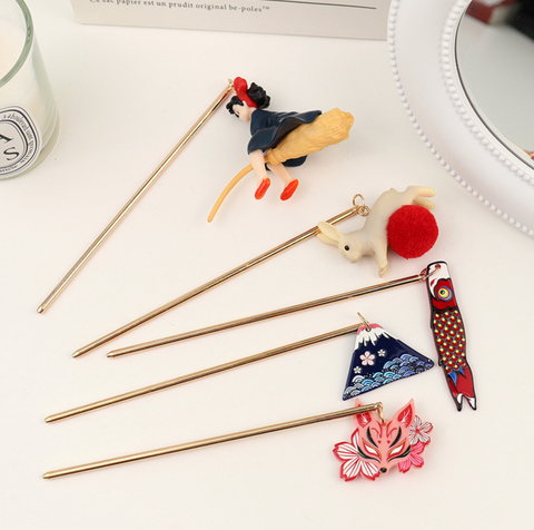Gold Hair Pin