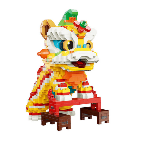 Chinese Lion Building Block