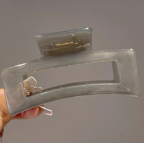 Square Shell Hair Claw Clip