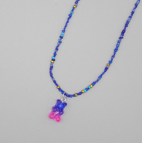 Gummy Bear Colorful Necklace