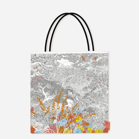 Square Spacious Canvas Tote