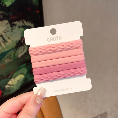 Seamless Hair Tie 5 Set