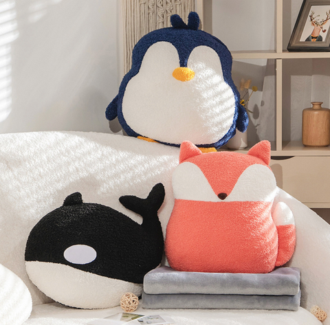 Animal Cushion 35cm