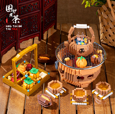 Stove Boiled Tea Building Blocks