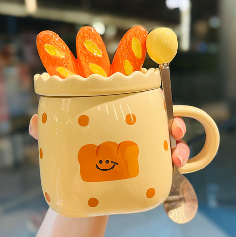 French Pastries Ceramic Mug
