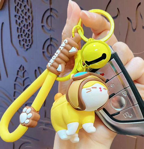 Cat Story Keychain