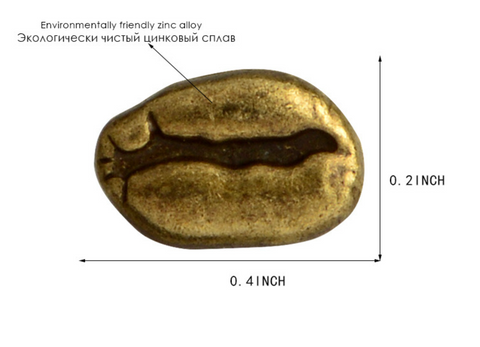Coffee Bean Pin