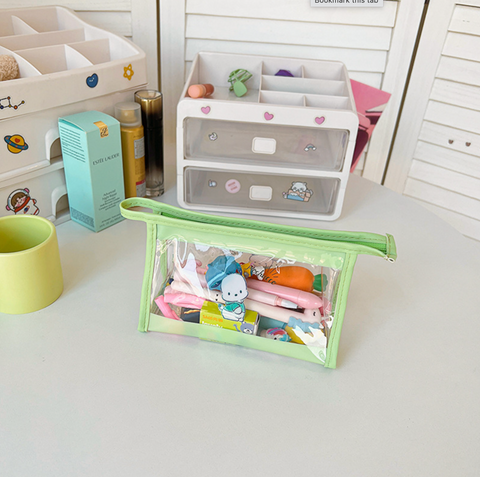Hello Kitty Transparent Pencil Bag