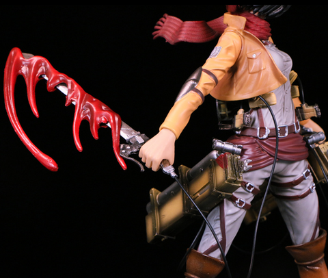 Attack on Titan Good Day Mikasa Statue