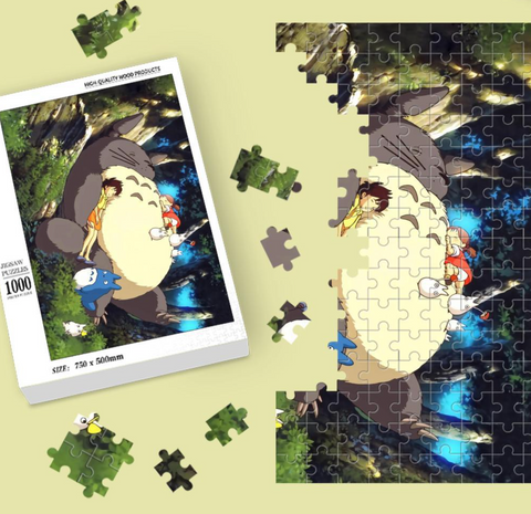 Totoro Nap Jigsaw Puzzle 1000pc