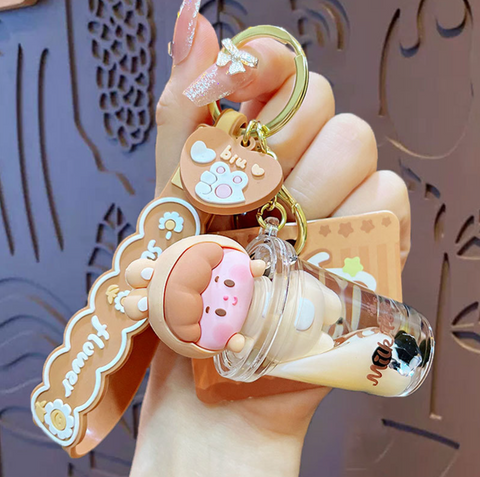 Milk Tea Keychain