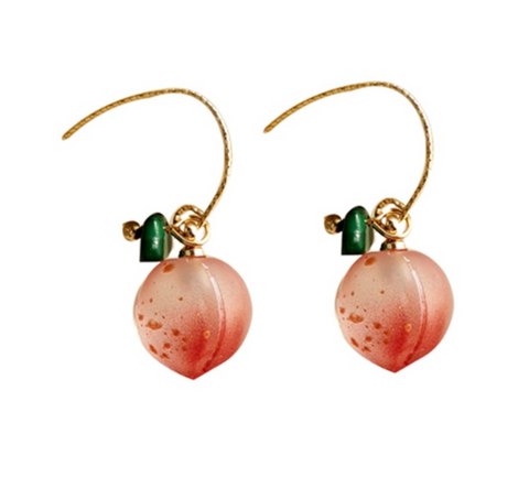 Peach Earring